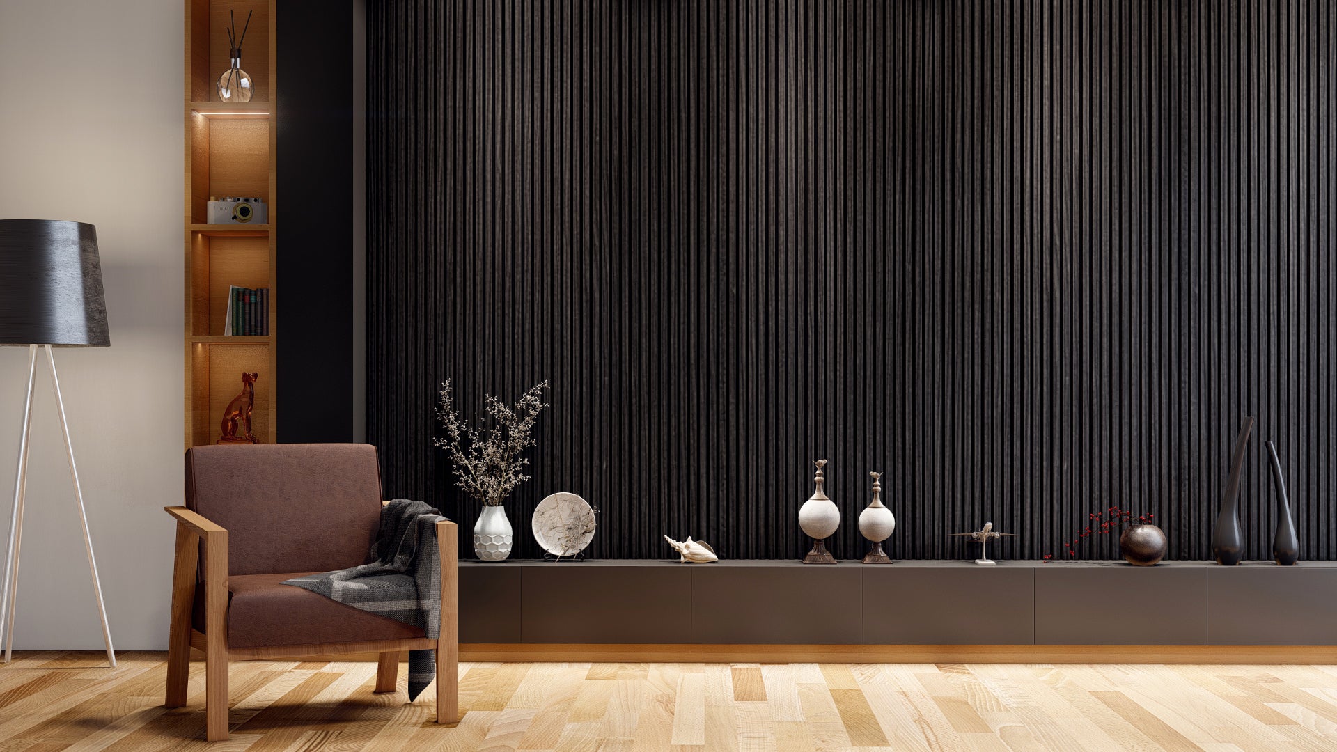 How To Make An Impressive Wall Decor For Your Cafe With Wood Panels ...