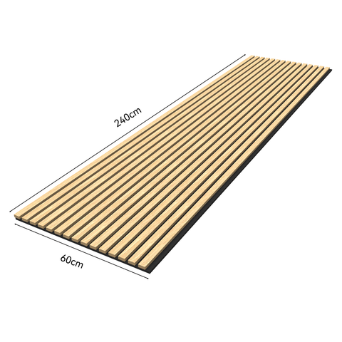 VW Acoustic Slat Panels - White Oak