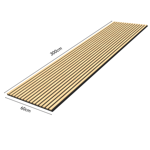 VW Acoustic Slat Panels - White Oak